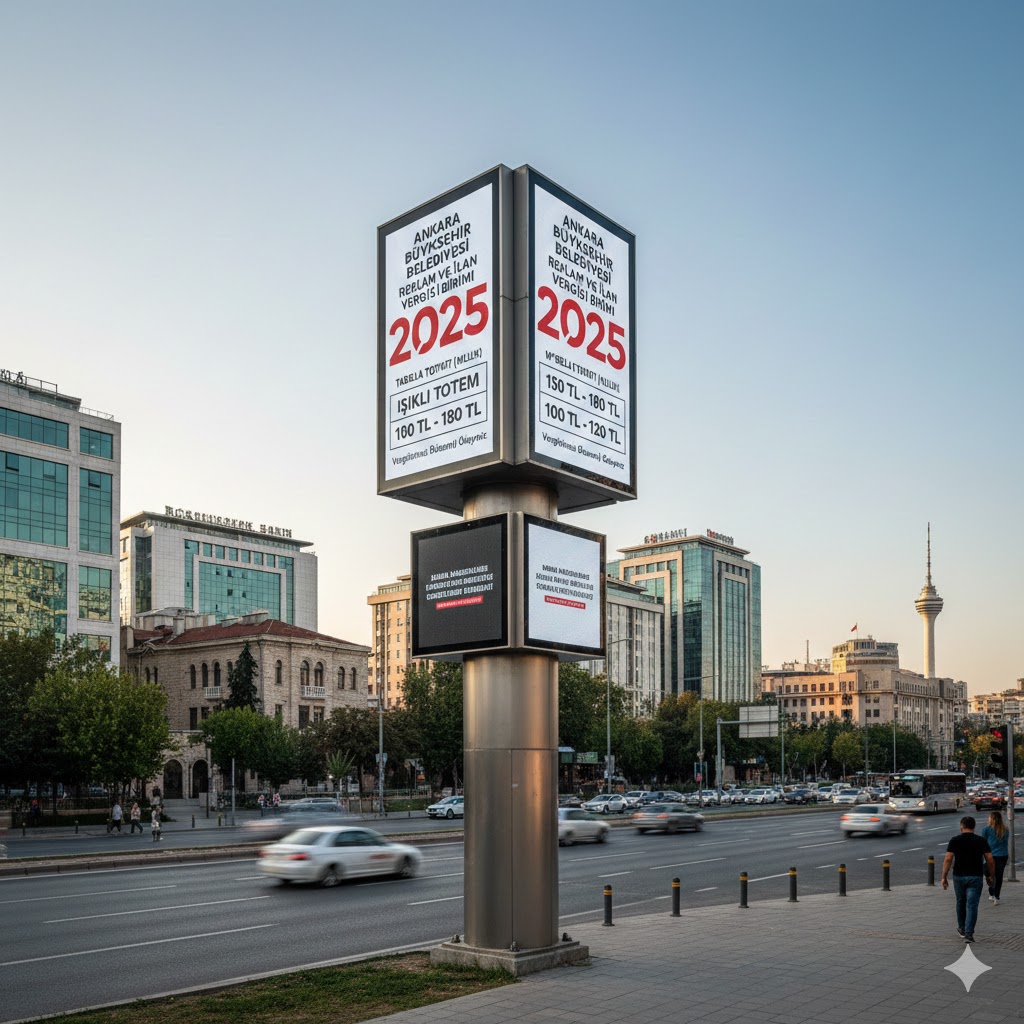 Ankara’da Totem Tabela Vergisi Ne Kadar